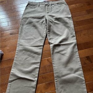 NEW Gloria Vanderbilt Petite Women's Straight Leg Jeans in Tan